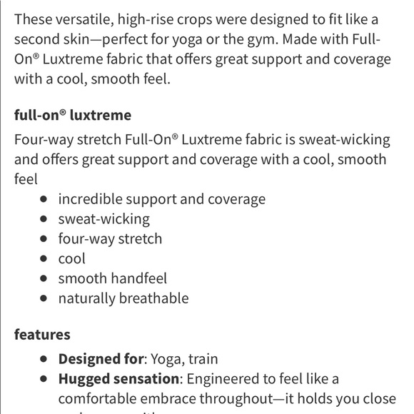 Lululemon Wunder Under Crop (Hi-Rise) *Full-On Luxtreme 21"
Celadon sz 8 - Picture 6 of 10